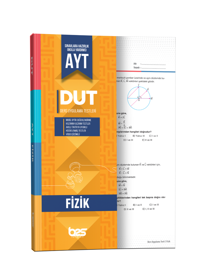 BES DUT YKS AYT UYGULAMA TESTİ FİZİK - 2025-26